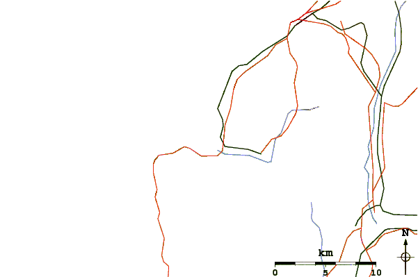 Routes et rivières à proximité Playa de Madorra