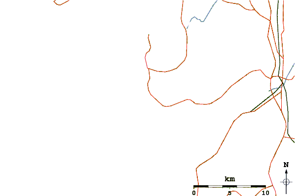 Routes et rivières à proximité Playa de Montalbo
