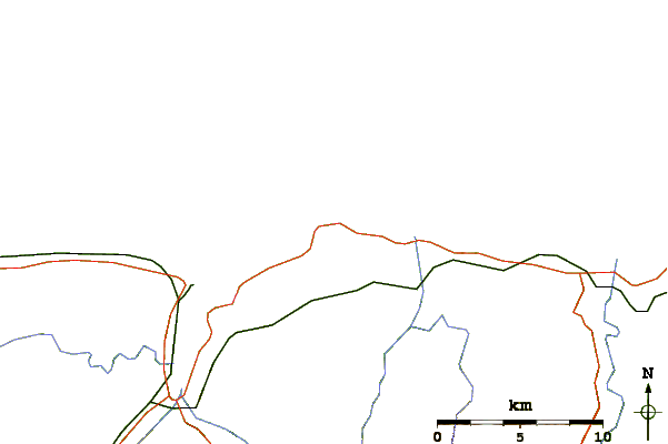 Routes et rivières à proximité Playa de Tapia