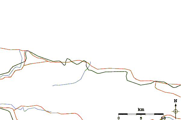 Routes et rivières à proximité Playa de Torimbia