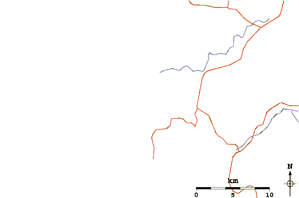 Routes et rivières à proximité Playa do Rostro