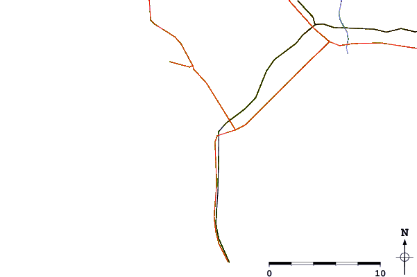 Routes et rivières à proximité Plouharnel La Guerite Tata Beach