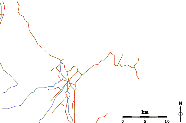 Routes et rivières à proximité Pohara Beach