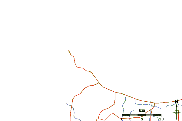 Routes et rivières à proximité Point Picquet