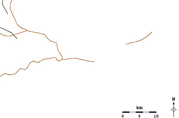 Routes et rivières à proximité Pointe des Chateaux