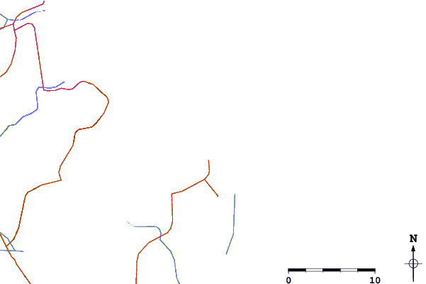 Routes et rivières à proximité Ponta Do Rapa