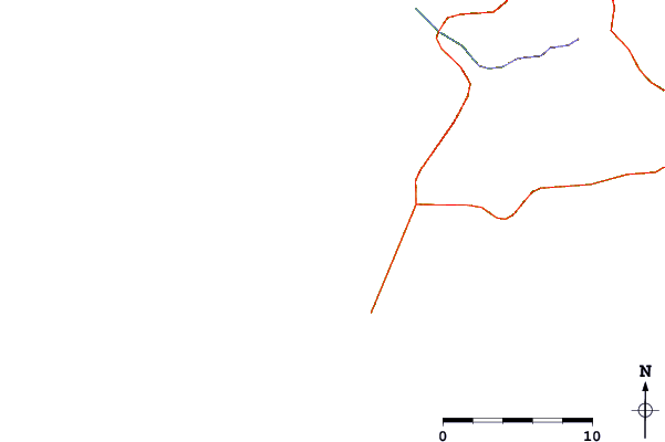 Routes et rivières à proximité Ponta Ruiva