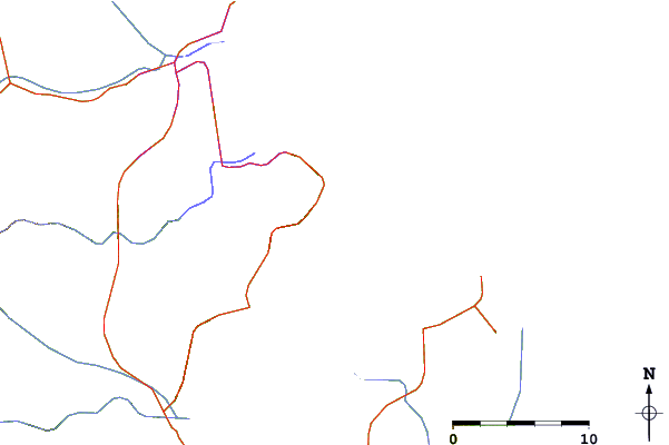 Routes et rivières à proximité Ponta da Pinheira
