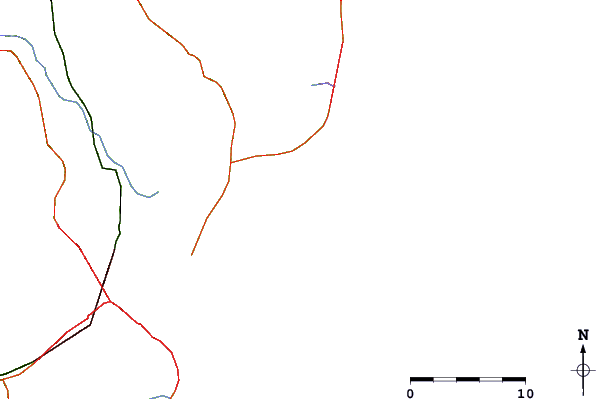 Routes et rivières à proximité Ponta da Praia Mole