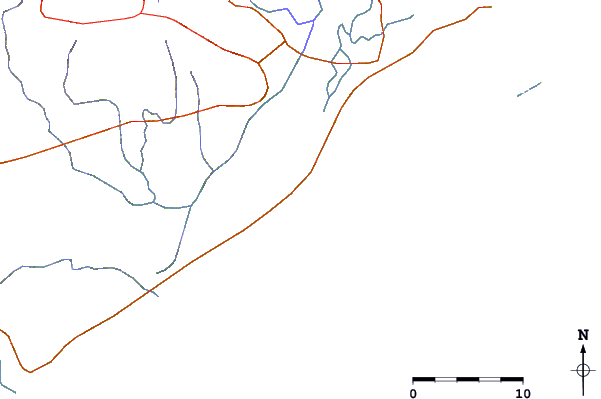 Routes et rivières à proximité Ponta do Mangue