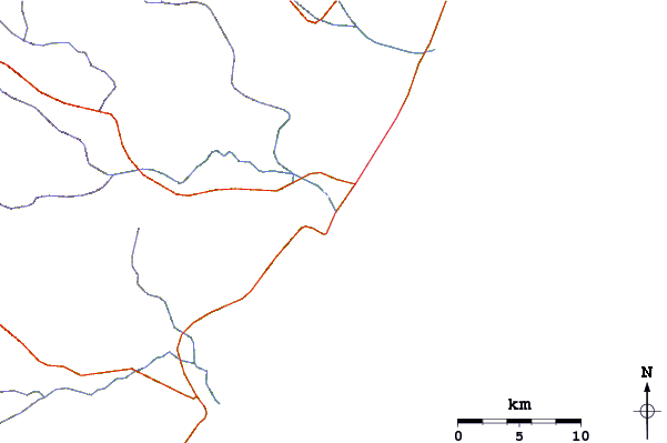 Routes et rivières à proximité Ponta do Sauipe