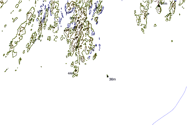 Littoral autour Popham Read