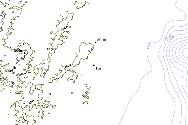 Littoral autour Porangahau River Mouth