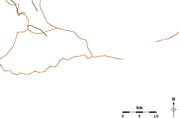 Routes et rivières à proximité Port Francois Harbour