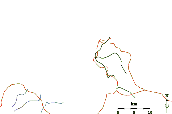 Routes et rivières à proximité Port Louis