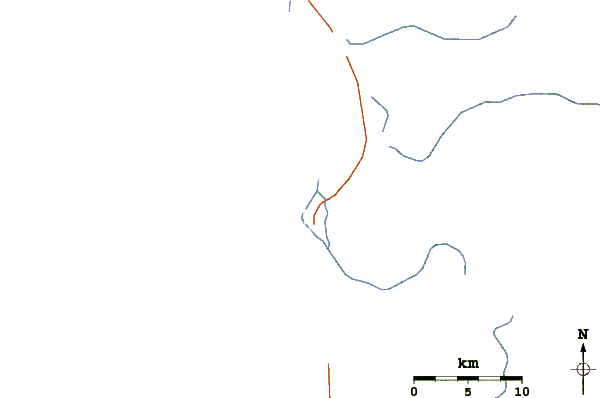 Routes et rivières à proximité Portete