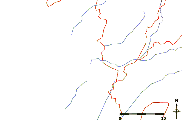Routes et rivières à proximité Portigliolo