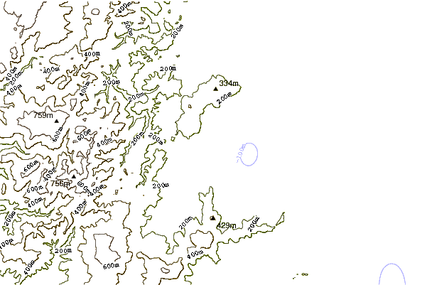 Littoral autour Possums Reef