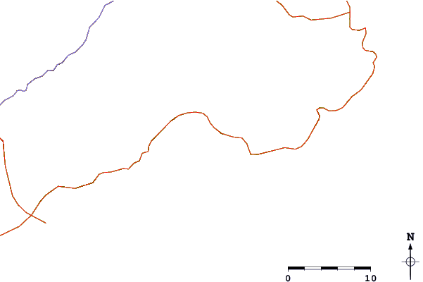 Routes et rivières à proximité Praia Brava da Almada