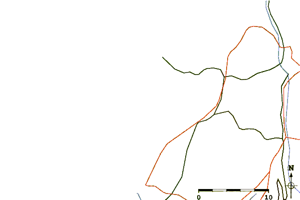 Routes et rivières à proximité Praia Paredes