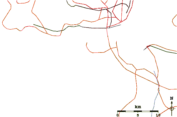 Routes et rivières à proximité Praia da Saude