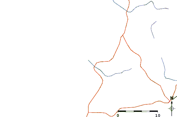 Routes et rivières à proximité Praia do Bordeira