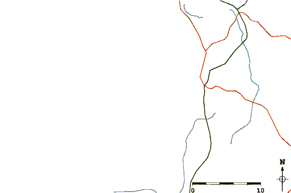 Routes et rivières à proximité Praia do Osso da Baleia