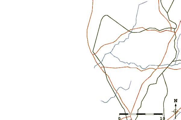 Routes et rivières à proximité Praia do Rock