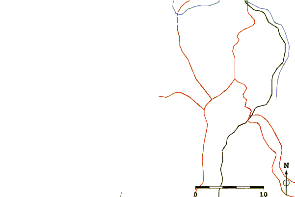 Routes et rivières à proximité Praia do Sul