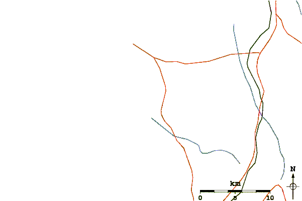 Routes et rivières à proximité Praia da Areia Branca