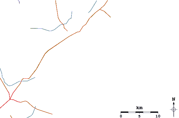 Routes et rivières à proximité Praia da Cal