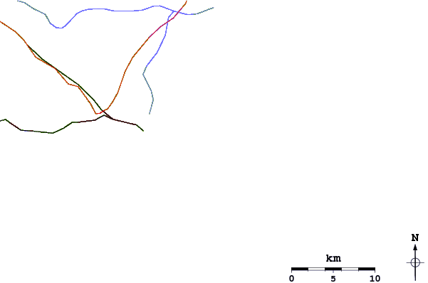 Routes et rivières à proximité Praia das Conchas