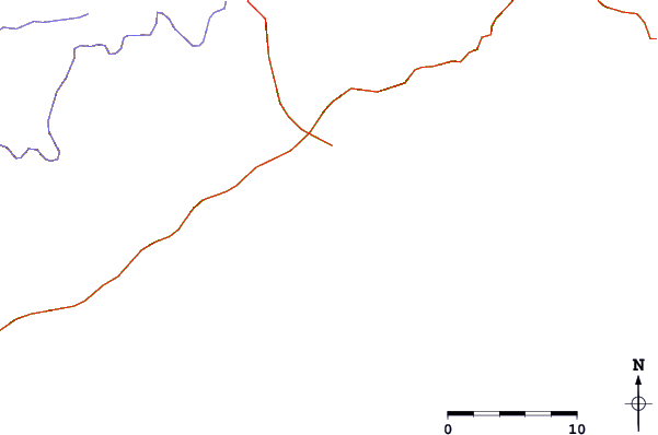 Routes et rivières à proximité Praia de Fora
