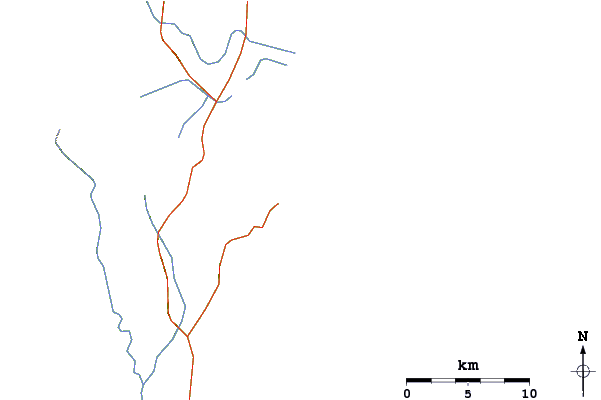 Routes et rivières à proximité Praia de Garopaba