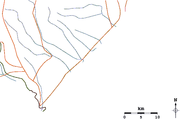 Routes et rivières à proximité Praia de Jatiuca
