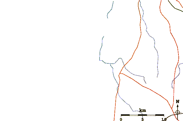 Routes et rivières à proximité Praia de Mira