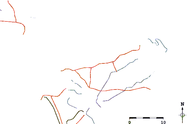 Routes et rivières à proximité Praia do Caolho