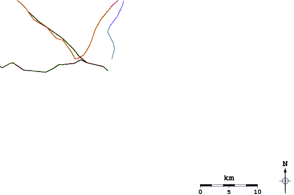 Routes et rivières à proximité Praia do Forte