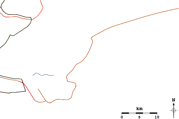 Routes et rivières à proximité Praia do Iporanga