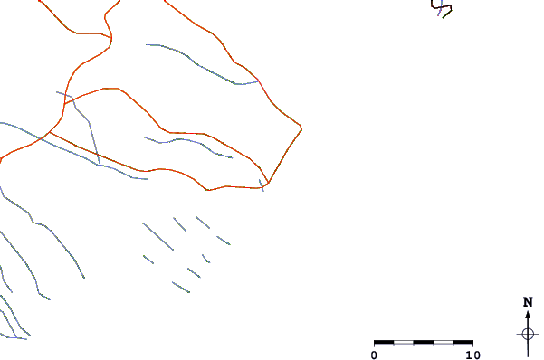 Routes et rivières à proximité Praia do Meio