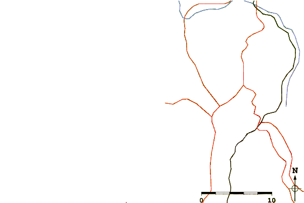 Routes et rivières à proximité Praia do Peixe