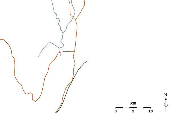 Routes et rivières à proximité Praia do Porto