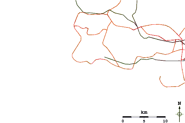 Routes et rivières à proximité Praia do Tamariz