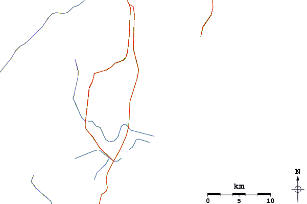 Routes et rivières à proximité Prainha