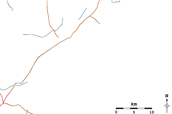 Routes et rivières à proximité Prainha