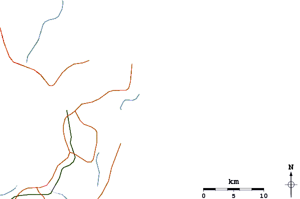 Routes et rivières à proximité Prainha