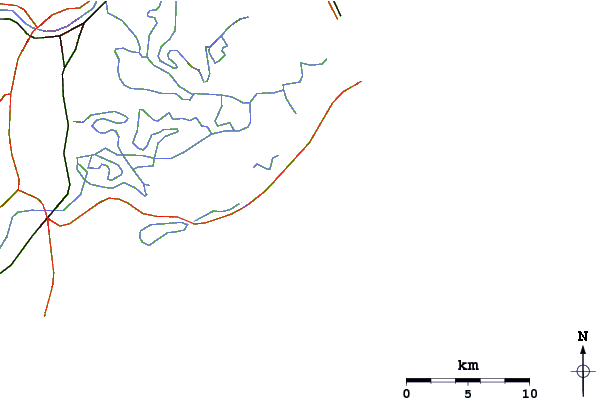 Routes et rivières à proximité Prainha do Farol