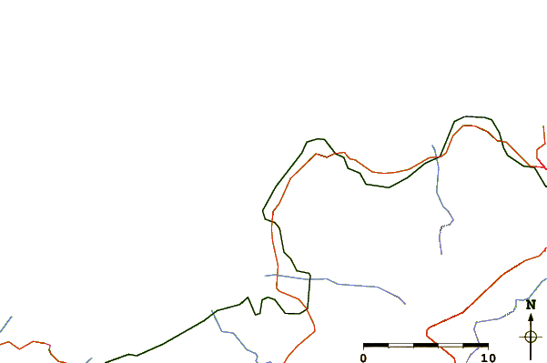 Routes et rivières à proximité Praiola