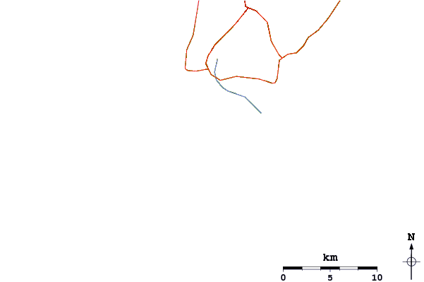 Routes et rivières à proximité Prasonisi West Beach