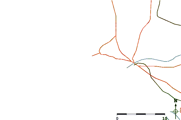 Routes et rivières à proximité Prefailles